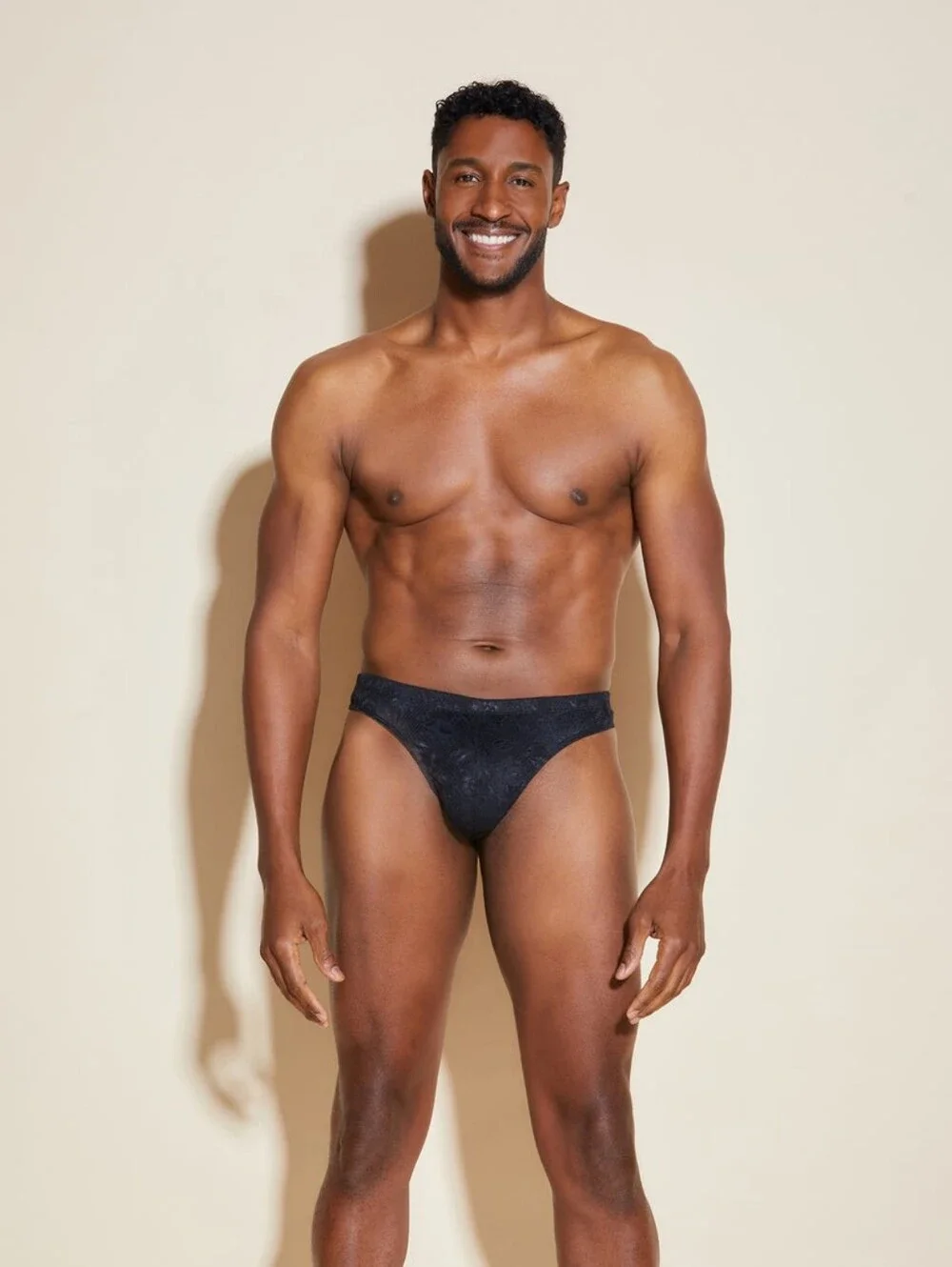 Cosabella Black Floral Classic G String